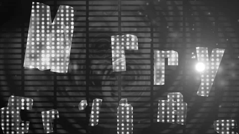 Marry christmas generic with light flash colorless Stock-Footage 69874869