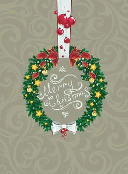 Marry christmas Stock Illustration