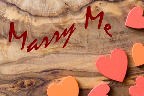 Marry me Stock Photos