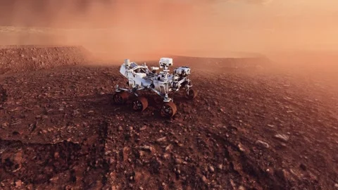 Mars 2020 Perseverance Rover 2 Stock Footage 329032402