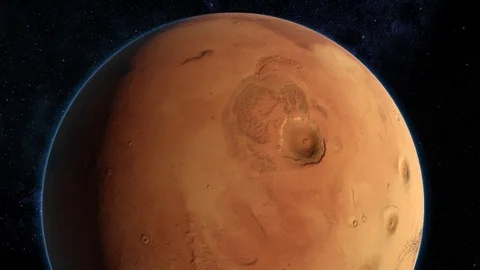 Mars Animation 1 Stock Footage 92459614