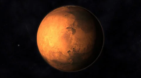 Mars animation Stock Footage 30760202