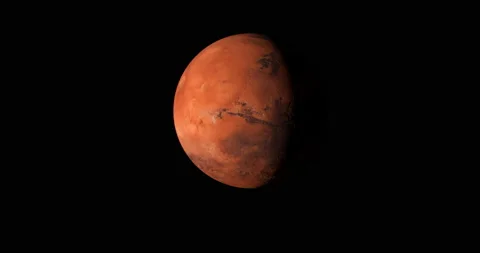 Mars Approach (2160p 29.97) Stock Footage 140620997