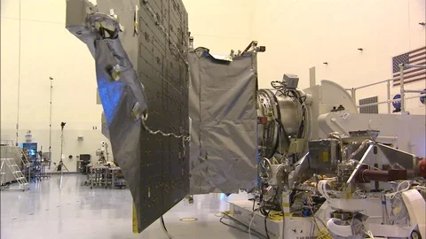 Mars Atmosphere And Volatile Evolution during pre-launch operations - 2012 Stock Footage 112270737