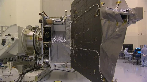 Mars Atmosphere And Volatile Evolution during pre-launch operations - 2012 Stock Footage 112270926