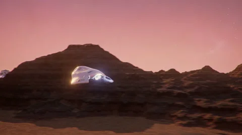 Mars base 스톡 동영상 65184127