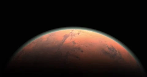 Mars Cosmos 3d Animation 3d Model Stock Footage 156473902
