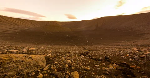 Mars crater sliding scene 스톡 동영상 57511865