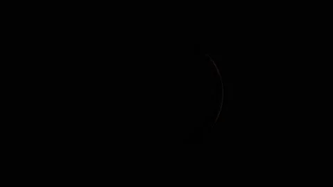 Mars on a  dark and stars backgrounds isolate front view  4k resolution. Stock Footage 236626005
