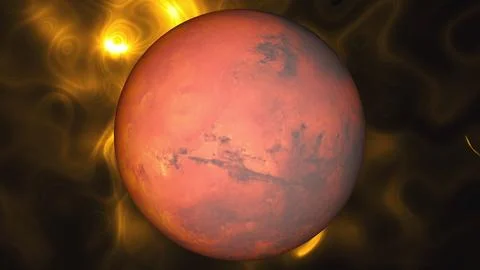Mars with energy イラスト素材