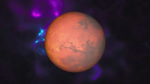 Mars with energy 스톡 일러스트