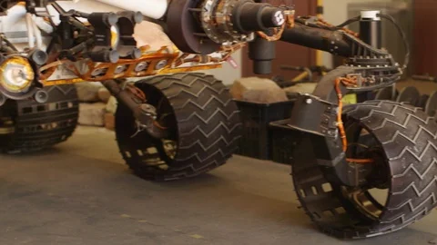 Mars Exploration Rover at Kennedy Space Center Stock Footage 93580033