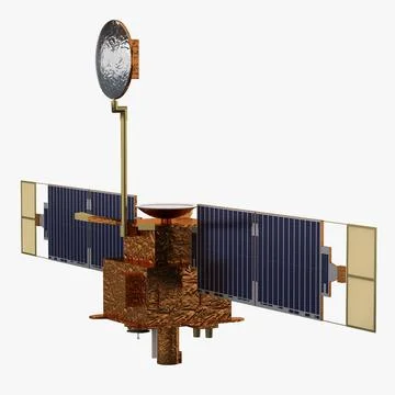 Mars Global Surveyor Satellite 3D Model