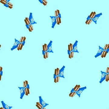 Mars helicopter planet isometric icon seamless pattern Stock Illustration