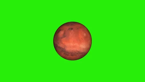 Mars icon animated video Stock Footage 294403336