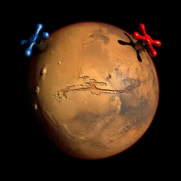 Mars Illustrazione stock