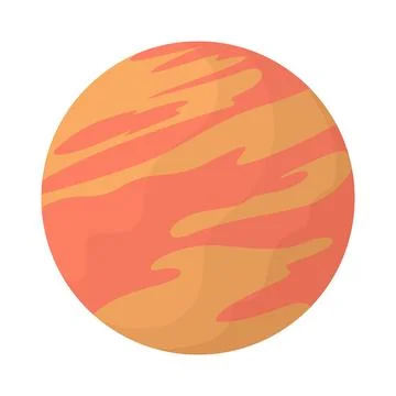 Mars illustration Stock Illustration