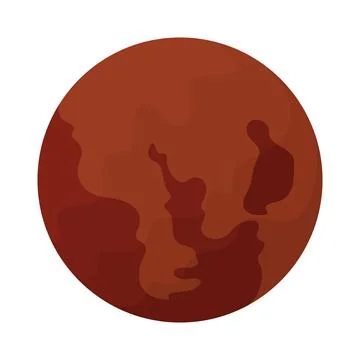 Mars illustration Stock Illustration
