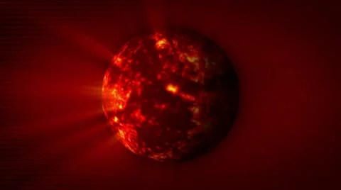 Mars Loop Stock Footage 18124801