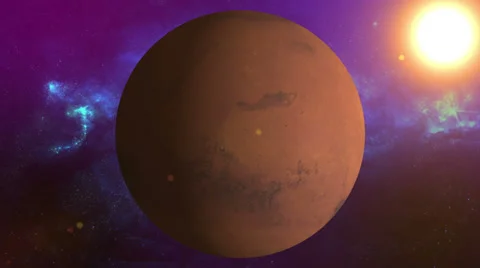 Mars LOOP Rotation HD Stock Footage 27504263