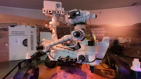 Mars mission of NASA's Mars Stock Video Pond5