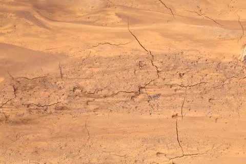 Mars Mud Ground Stock Photos