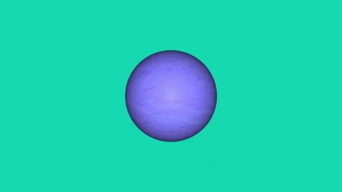 Mars normal icon animated video Stock Footage 294403447