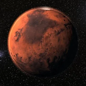 Mars planet 3D Model