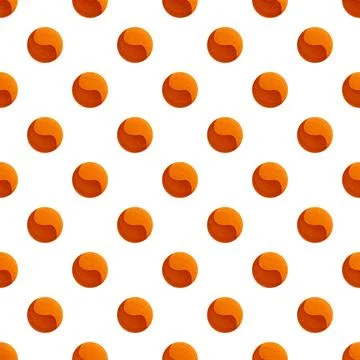 Mars planet seamless pattern on white background Stock Illustration