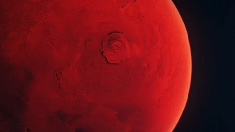 Mars. Red planet Video stock 167525867