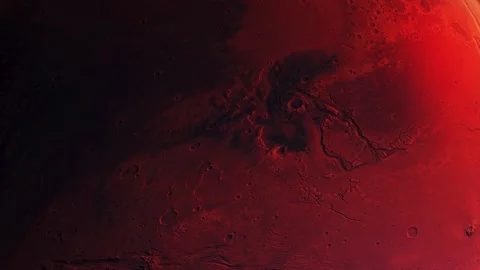 Mars. Red planet Video stock 167525881