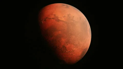 Mars The Red Planet Video stock 246558318