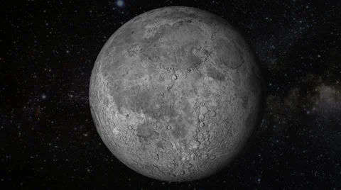 Mars rotating in space Stock Footage 32872853