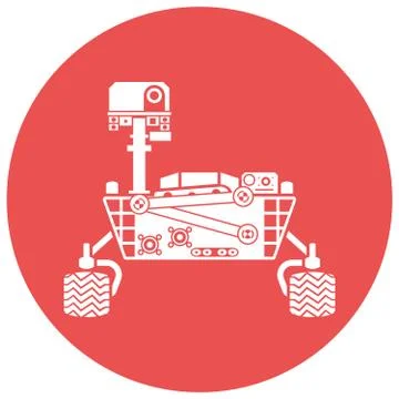 Mars Rover Stock Illustration
