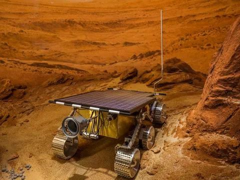 The mars rover Stock Photos
