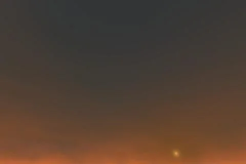 Mars Sky 3d render Stock Illustration