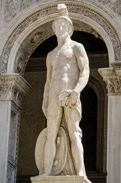 Mars statue, Venice Stock Photos