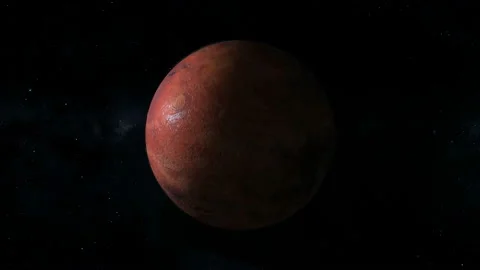 Mars Turn Into A Habitable Planet Stock Footage 163824638