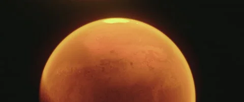 Mars. A view from space. Stock Footage 146084870