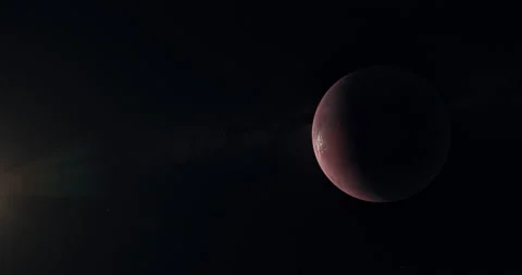 Mars with Water Stock Footage 141146780