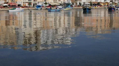 Marsaskala Malta Stock Footage 42797567