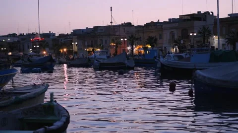 Marsaxlokk Malta 스톡 동영상 42816259