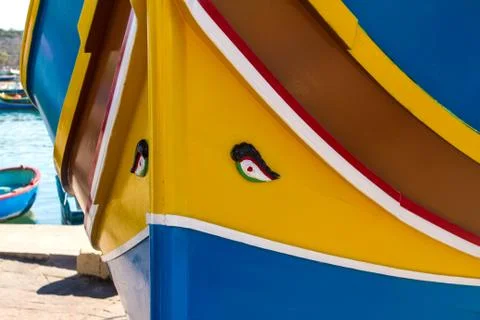 Marsaxlokk. Stock Photos
