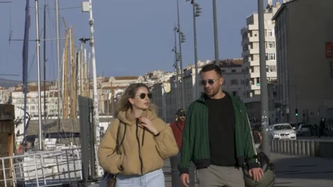 Marseille Harbour Stock Footage 266823583