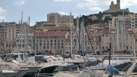 Marseille Harbour Stock Footage 266823840