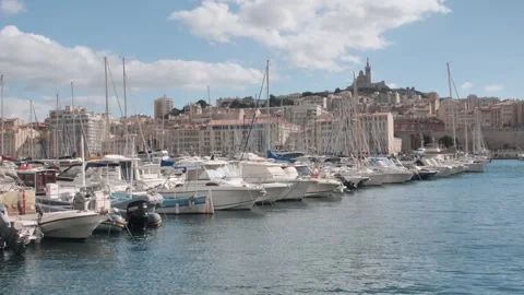 Marseille Harbour Stock Footage 266824824