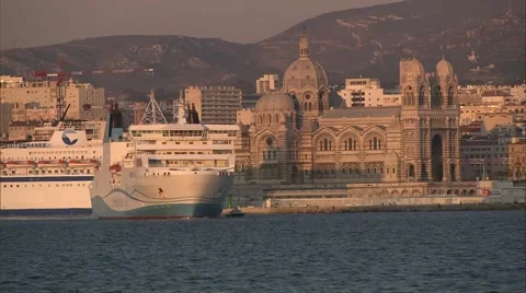 Marseille - Navire Stock Footage 52757274