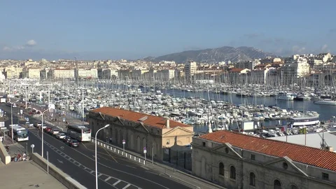 Marseille. Old port. Stock Footage 101448508