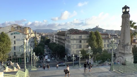 Marseille. View of the city. Stock Footage 100737788