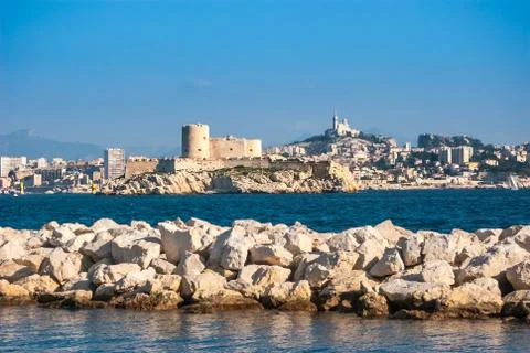 Marseille view Stock Photos